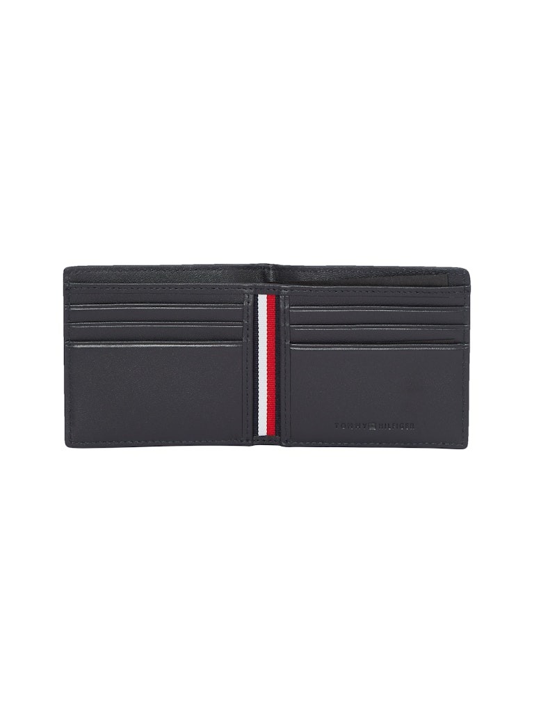 Tommy Hilfiger Deri Lacivert Erkek Katlanabilir Cüzdan - AM0AM13244DW6