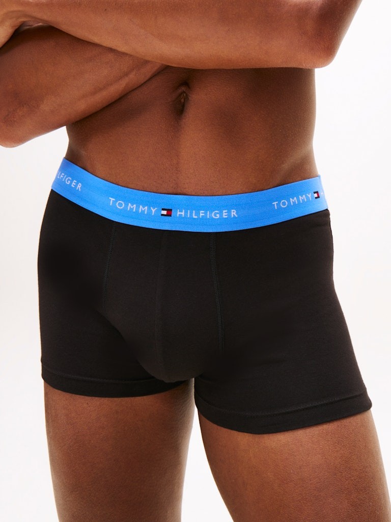 Tommy Hilfiger Erkek Siyah  Standart Boxer  Boxer