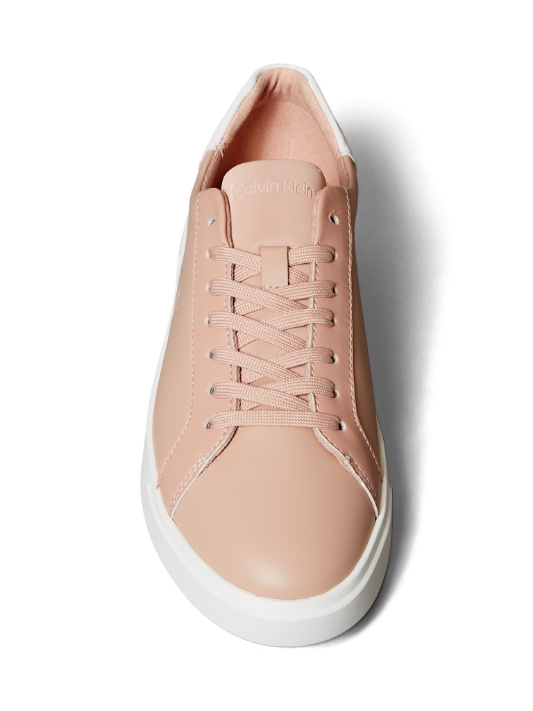 Calvin Klein Kadın Pembe Kısa Taban Sneakers