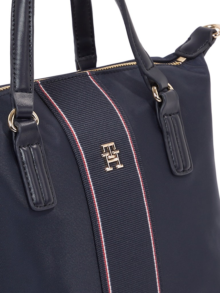 Tommy Hilfiger Lacivert Kadın Tote Çanta - AW0AW17204DW6