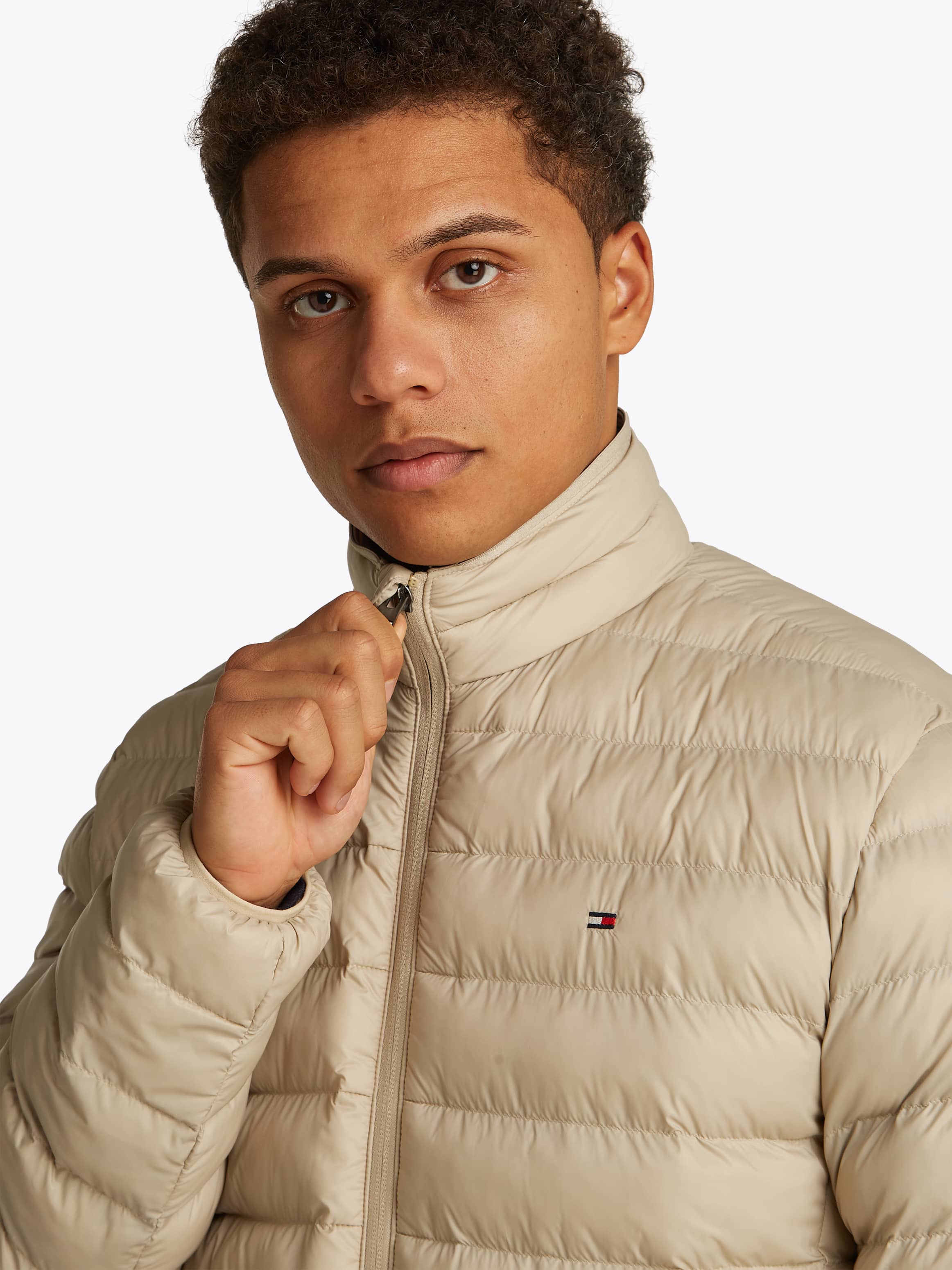 Tommy Hilfiger Erkek Bej Ceket