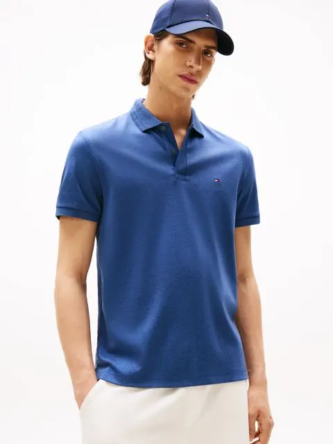Tommy Hilfiger Erkek Mavi Polo T-Shirt