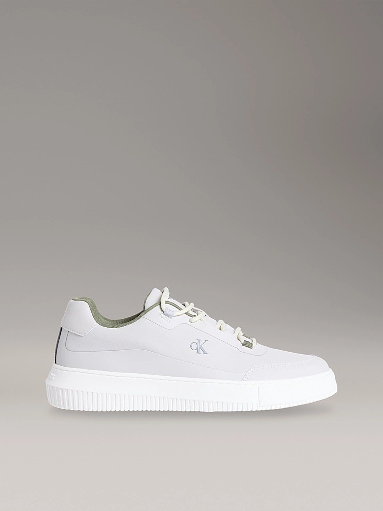 Calvin Klein Gri Erkek Kısa Taban Sneakers - YM0YM012040IS