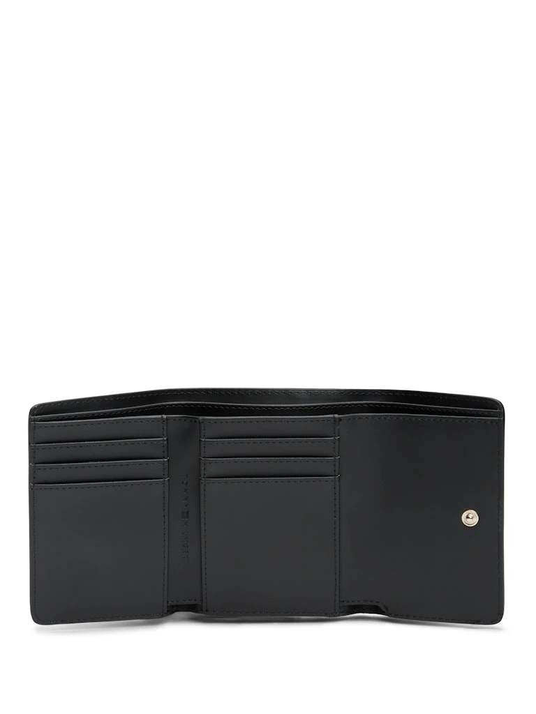 Tommy Hilfiger Kadın Siyah 3'e Katlanan Cüzdan