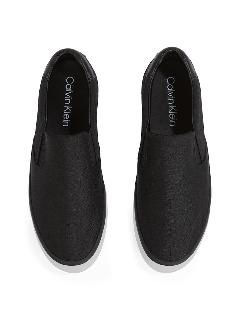 Calvin Klein Siyah Kadın Kısa Taban Sneakers - HW0HW02411BEH