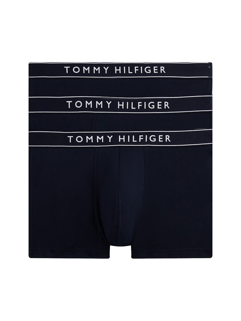 Tommy Hilfiger Erkek Lacivert  Standart Boxer  Boxer