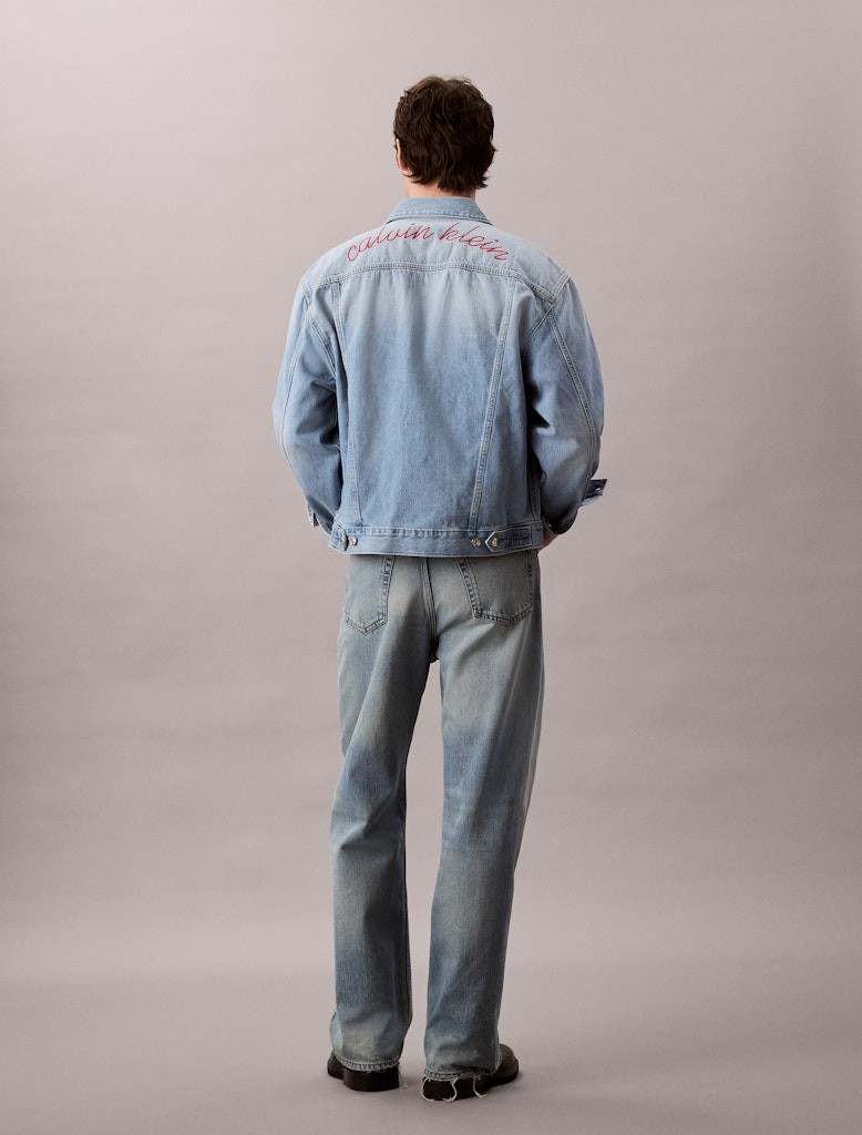 Calvin Klein Erkek Mavi Kot Mont