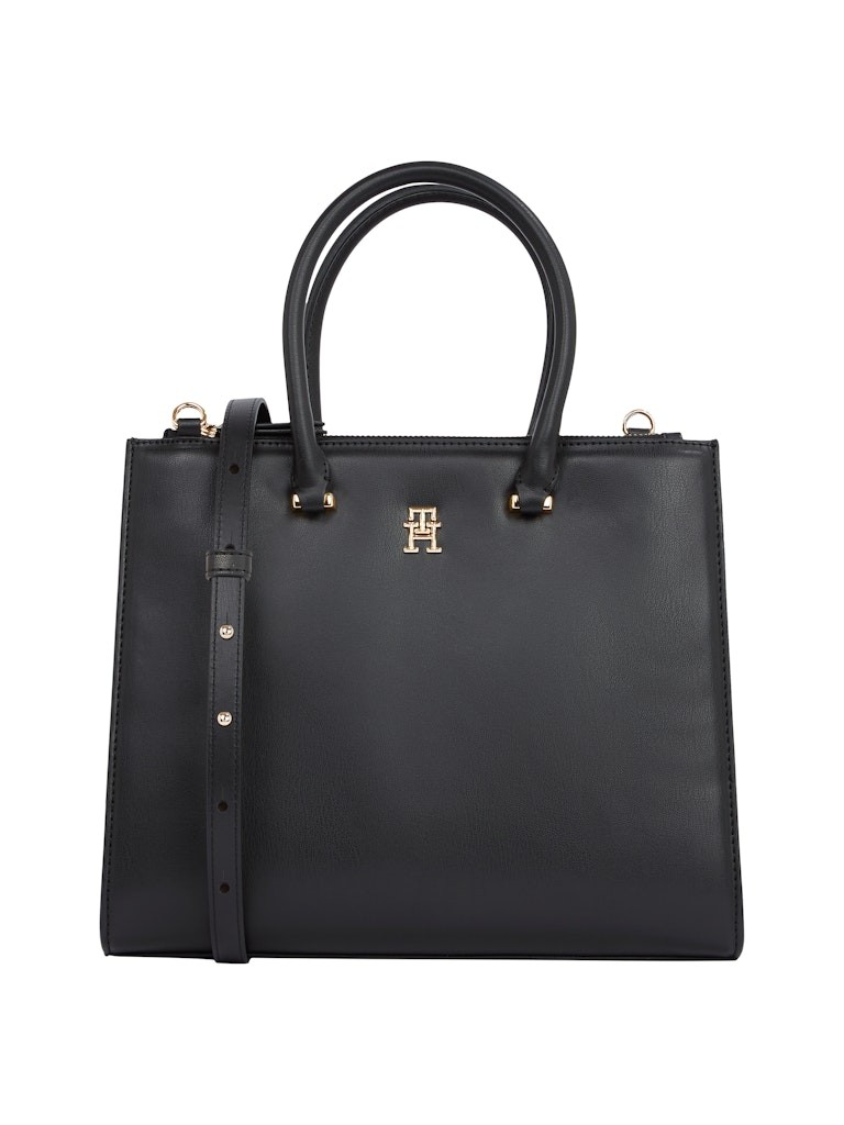 Tommy Hilfiger Eternity Med Kadın Siyah Çanta - AW0AW16887BDS