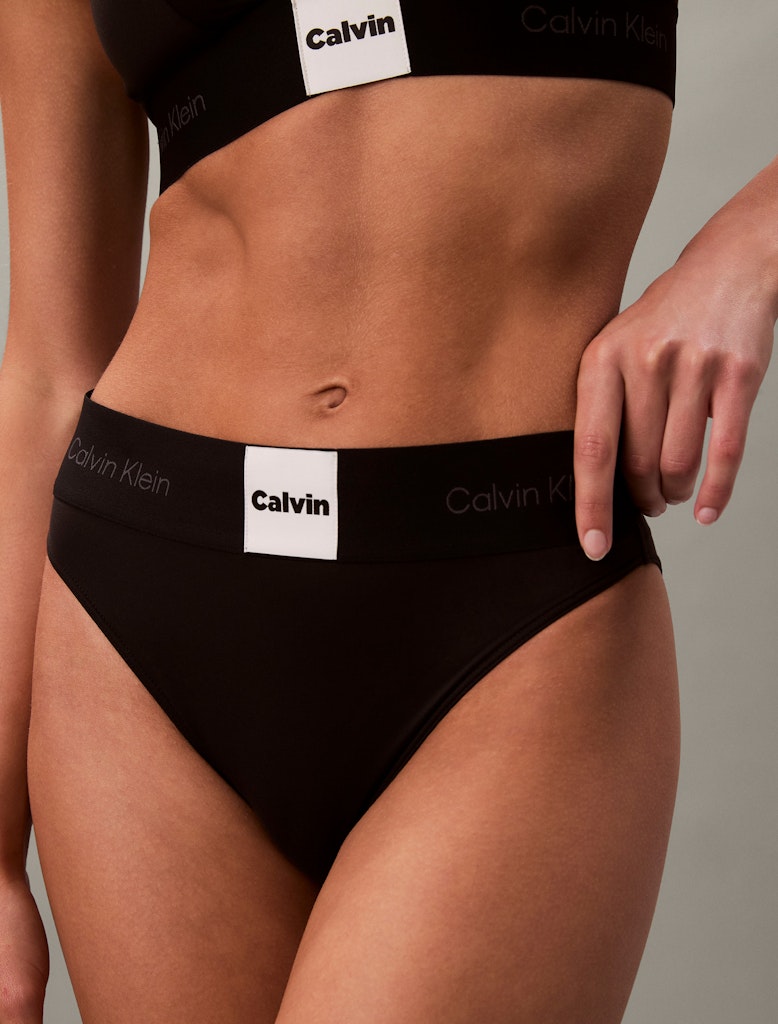 Calvin Klein Kadın Siyah  Bikini  Külot