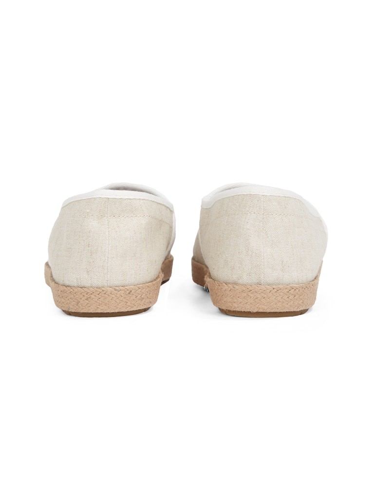 Tommy Hilfiger Keten Beyaz Erkek Espadril Ayakkabı - FM0FM05391YBL