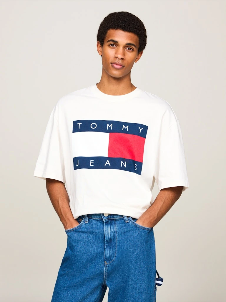 Erkek Tjm Ovz Big Flag T-Shirt