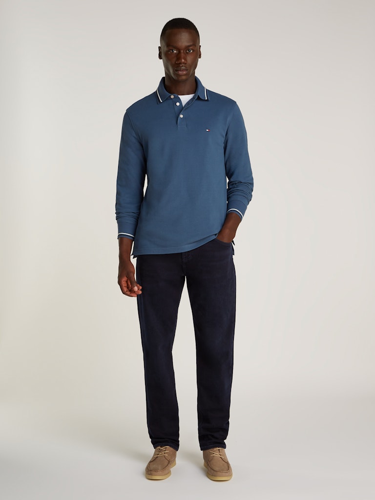 Tommy Hilfiger Denim Siyah Erkek Straight Mercer Jean Pantolon