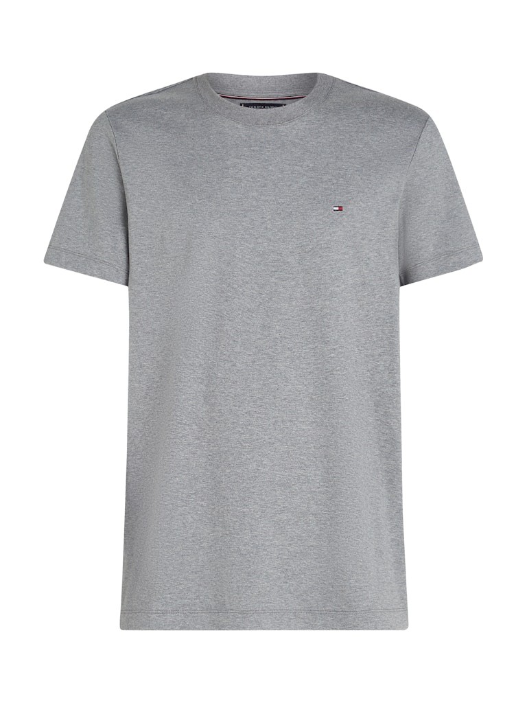 Tommy Hilfiger Pamuk Gri Erkek Kısa Kollu T-Shirt - MW0MW33202P91