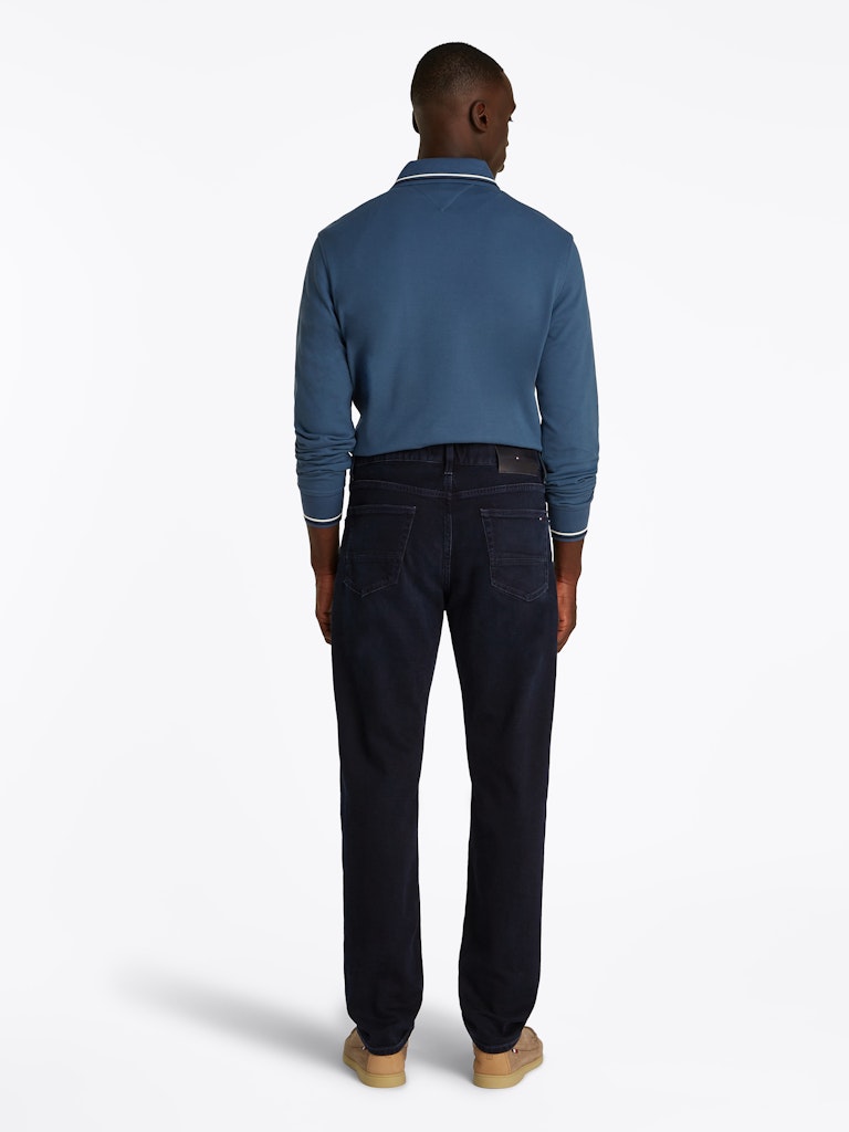Tommy Hilfiger Denim Siyah Erkek Straight Mercer Jean Pantolon