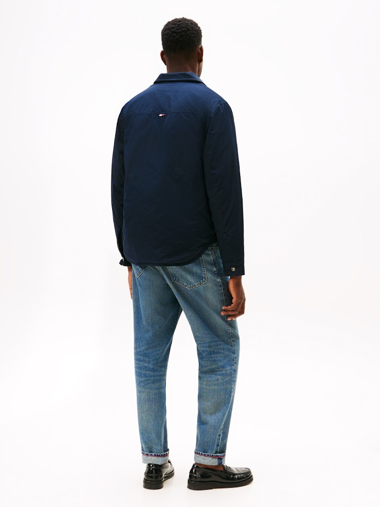 Tommy Hilfiger Erkek Lacivert Mont