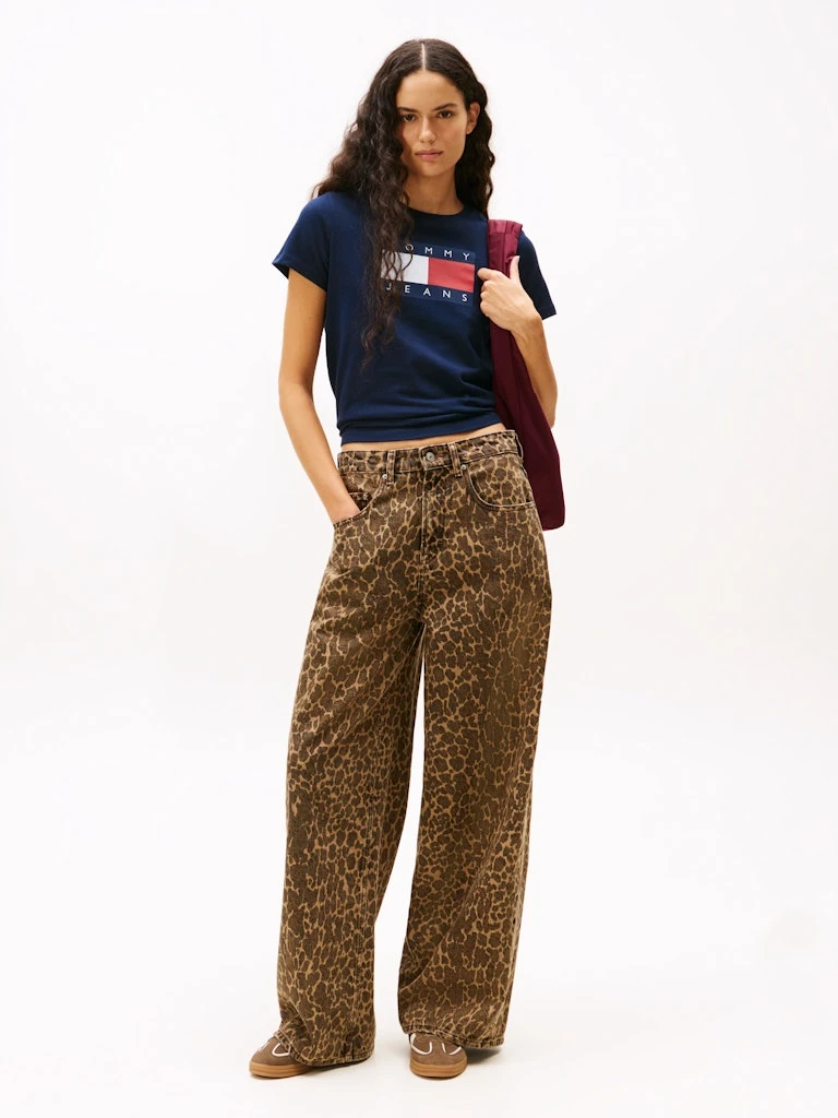 Tommy Hilfiger Kadın Lacivert T-Shirt