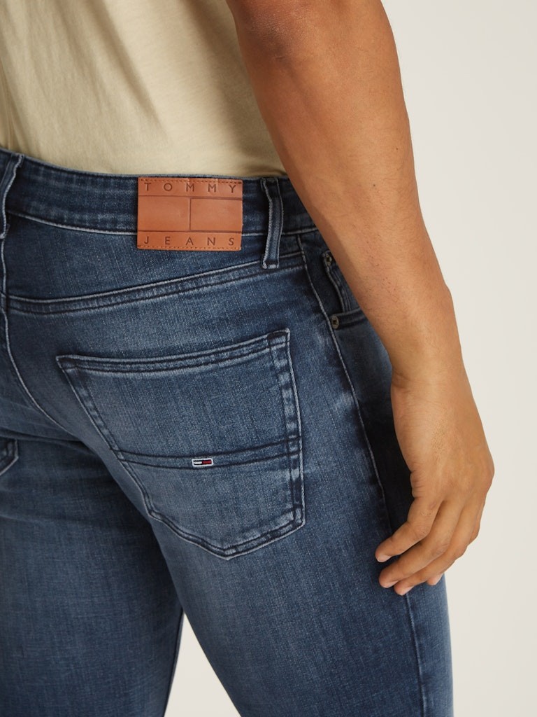 Tommy Jeans Scanton Slim Ai1262 Erkek Lacivert Jean Pantolon - DM0DM205501BK