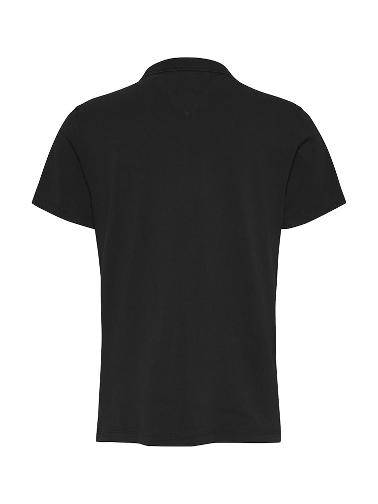 Tommy Hilfiger Rejeneratif Pamuk Siyah Kadın Kısa Kollu T-Shirt - DW0DW20153BDS