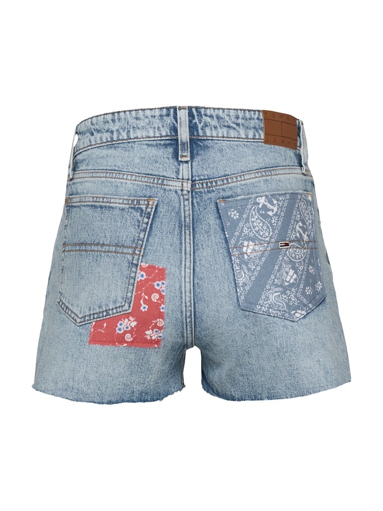 Tommy Hilfiger Denim Mavi Kadın 5 Cep Şort - DW0DW200871AB