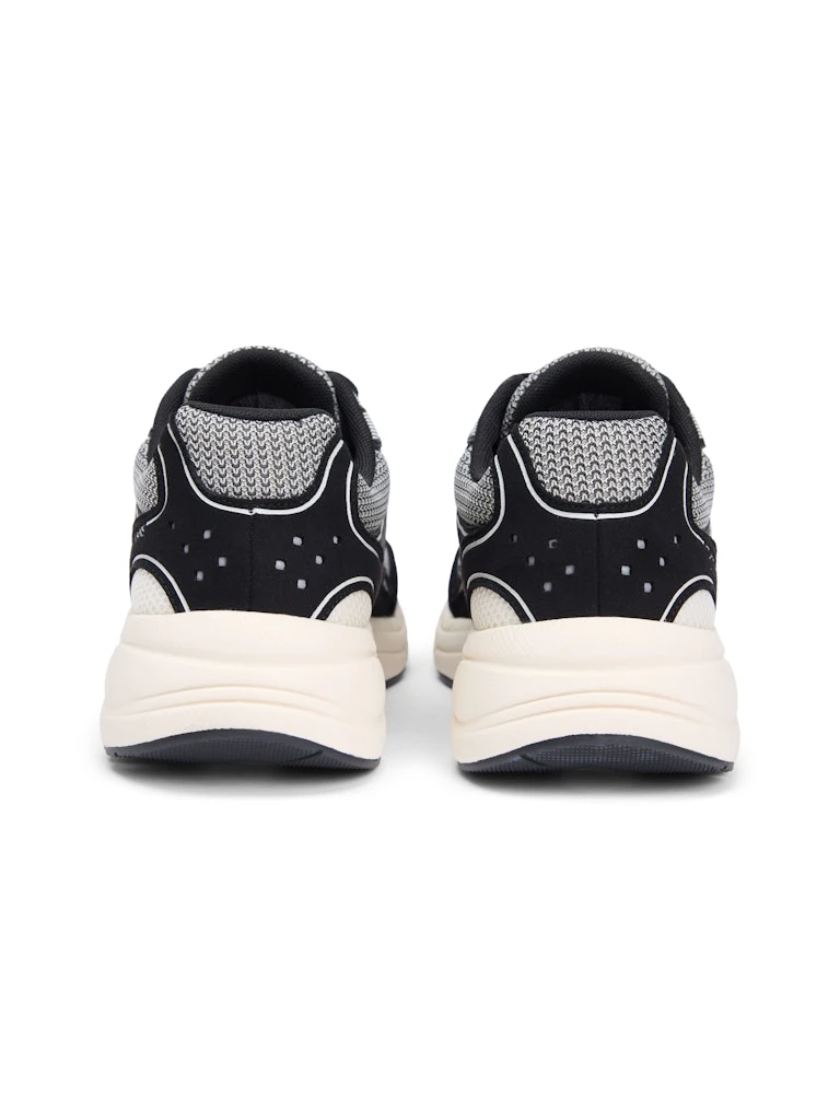 Tommy Hilfiger Erkek Siyah Kalın Taban Runner Sneakers