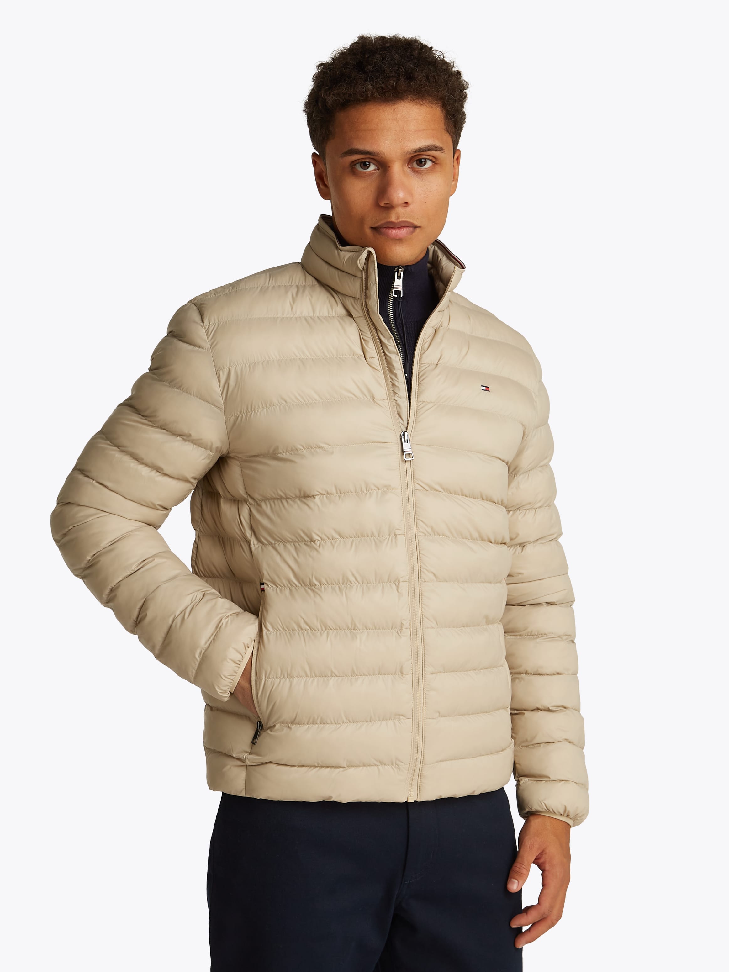 Tommy Hilfiger Erkek Bej Ceket