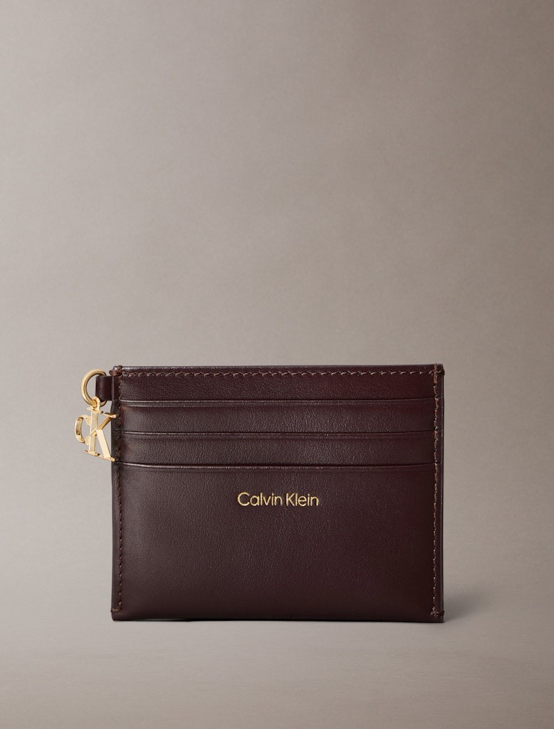 Calvin Klein Kadın Kahverengi Kartlık Cüzdan