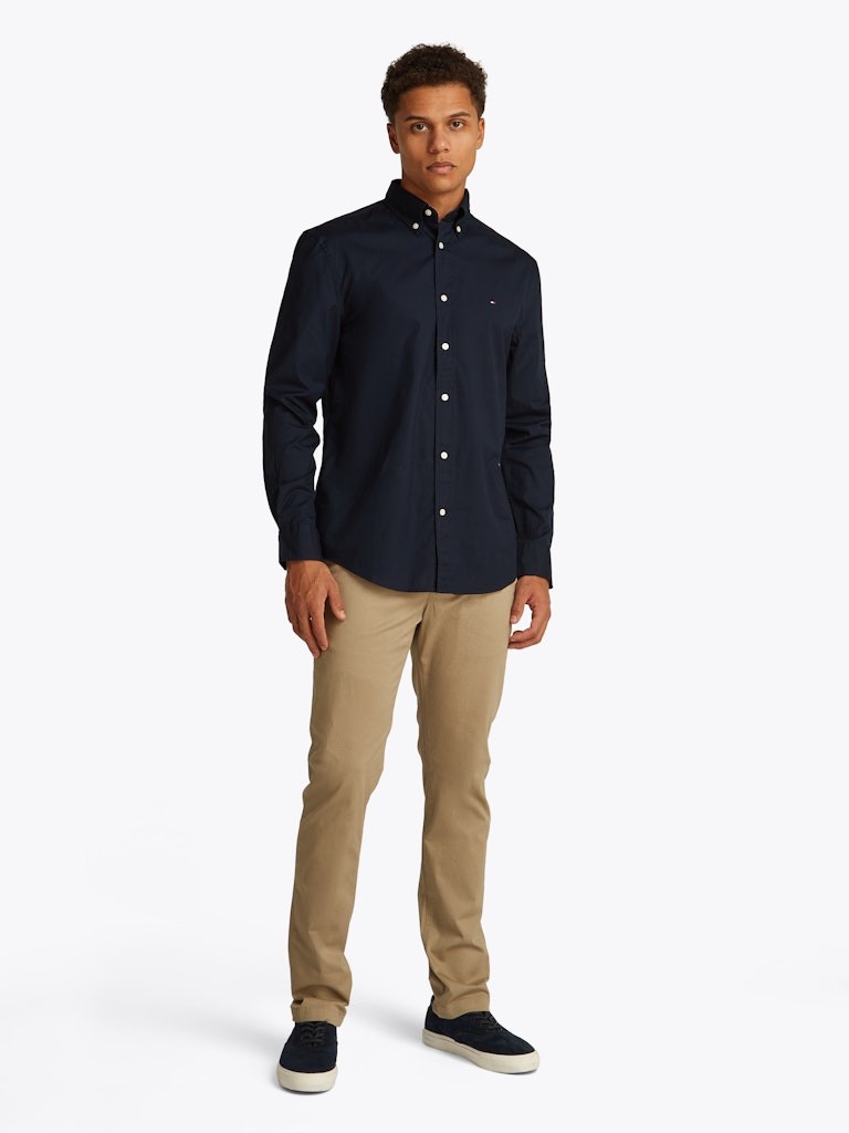 Tommy Hilfiger Erkek Regular Fit Lacivert Gömlek - MW0MW39988DW5
