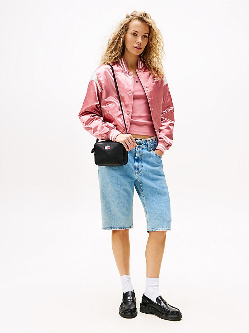 Tommy Hilfiger Kadın Camera Siyah Çanta