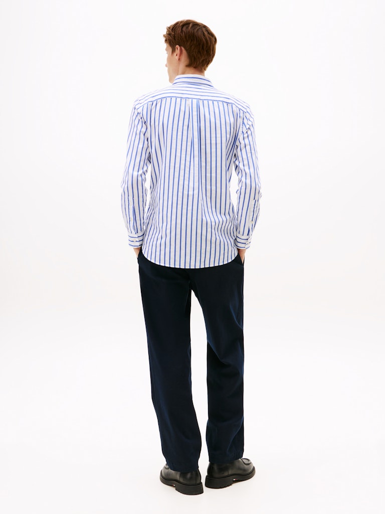 Tommy Hilfiger Erkek Oxford Normal Kesim Bej Gömlek