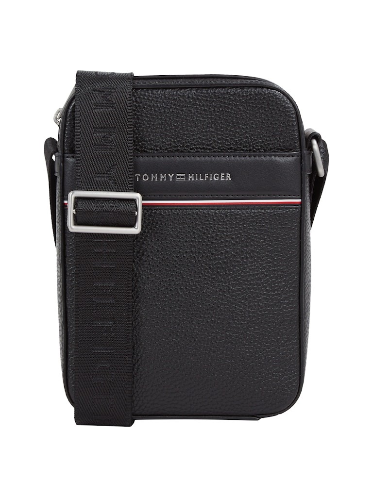Tommy Hilfiger Erkek Corp Mini Reporter Siyah Çanta - AM0AM13303BDS