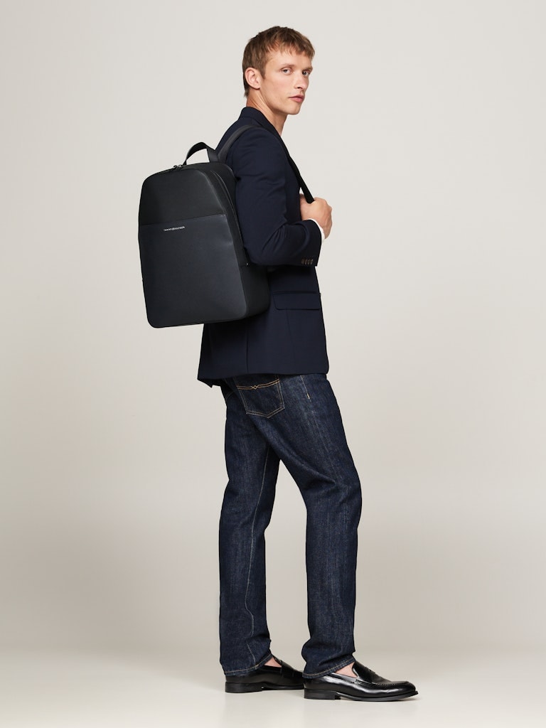TH BUSINESS LEATHER BACKPACK