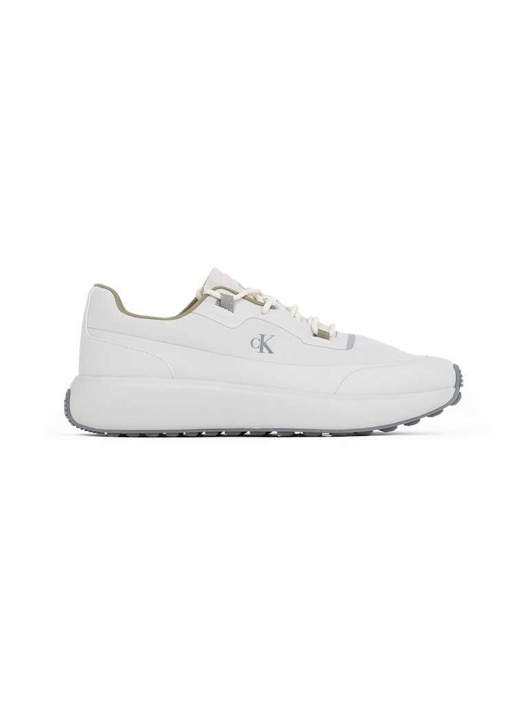 Calvin Klein Gri Erkek Kısa Taban Sneakers - YM0YM012050IS