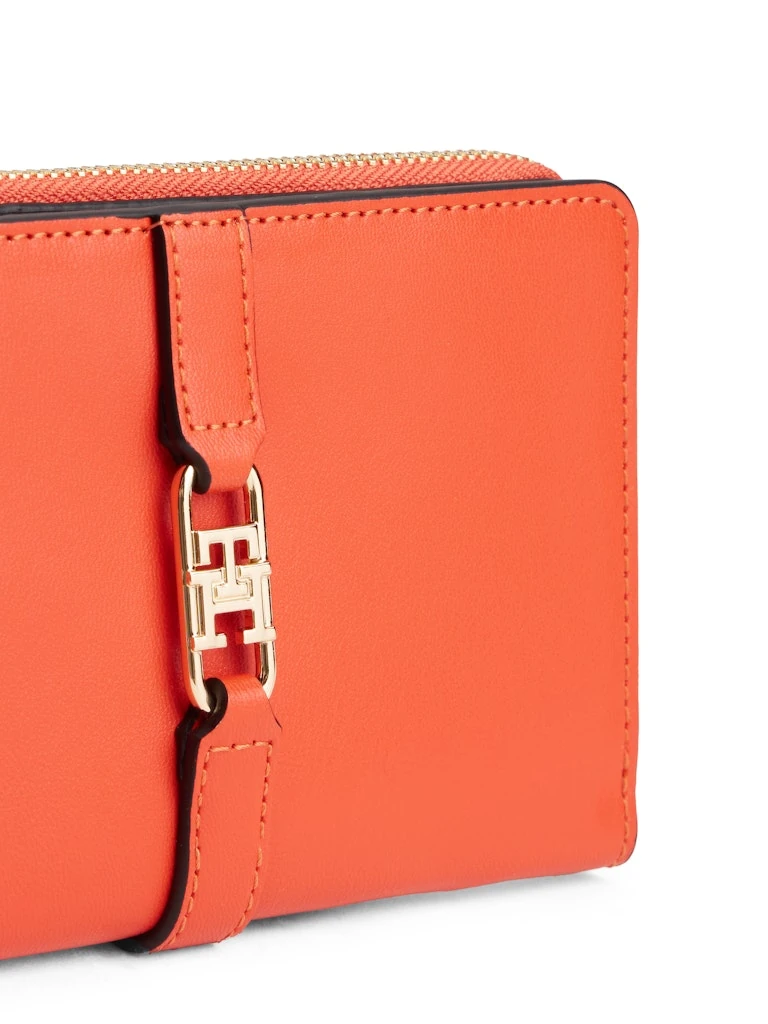 Tommy Hilfiger Kadın Turuncu  2'ye Katlanan  Cüzdan