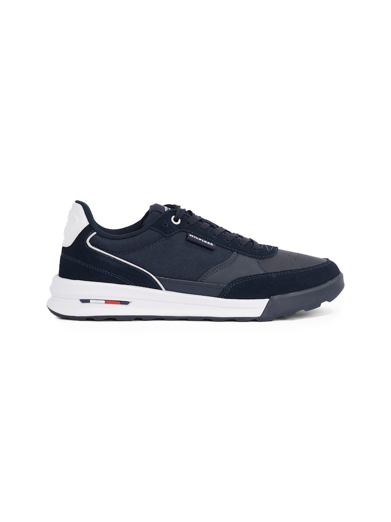 Tommy Hilfiger Lacivert Erkek Kısa Taban Sneakers - FM0FM05371DW5