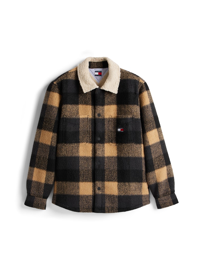 Tommy Hilfiger Erkek Rahat Kesim Siyah Gömlek