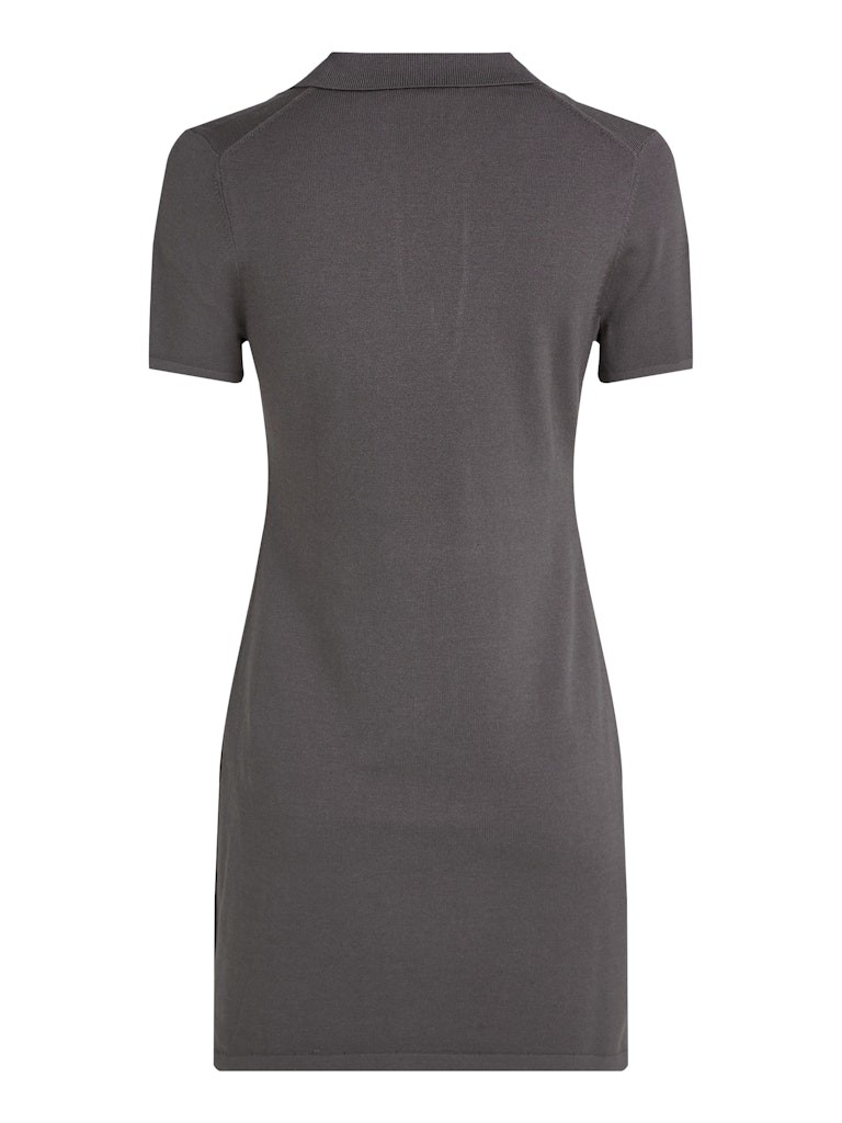 Calvin Klein Modal Gri Kadın Kısa Kollu Elbise - LV047B336GPBT
