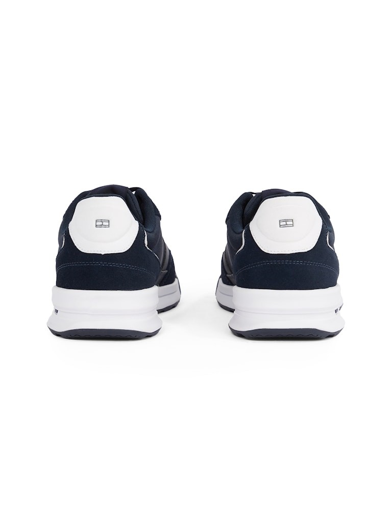 Tommy Hilfiger Lacivert Erkek Kısa Taban Sneakers - FM0FM05371DW5