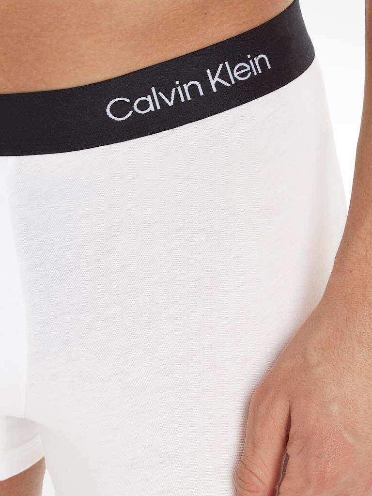 Calvin Klein Beyaz Erkek Klasik Boxer