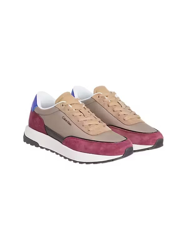 Calvin Klein Süet Detaylı Logolu Sneaker