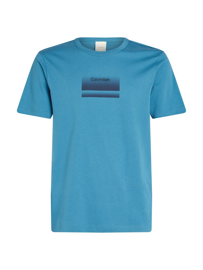 Calvin Klein Gradient Logo Erkek Siyah T-Shirt - K10K113803CHA