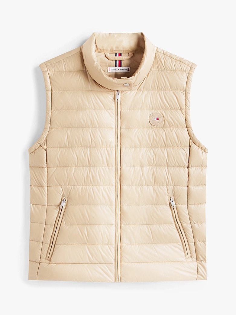 Tommy Hilfiger Kadın Bej Yelek