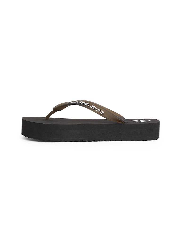 Calvin Klein Siyah Kadın Parmak Arası Terlik - YW0YW01830BEH