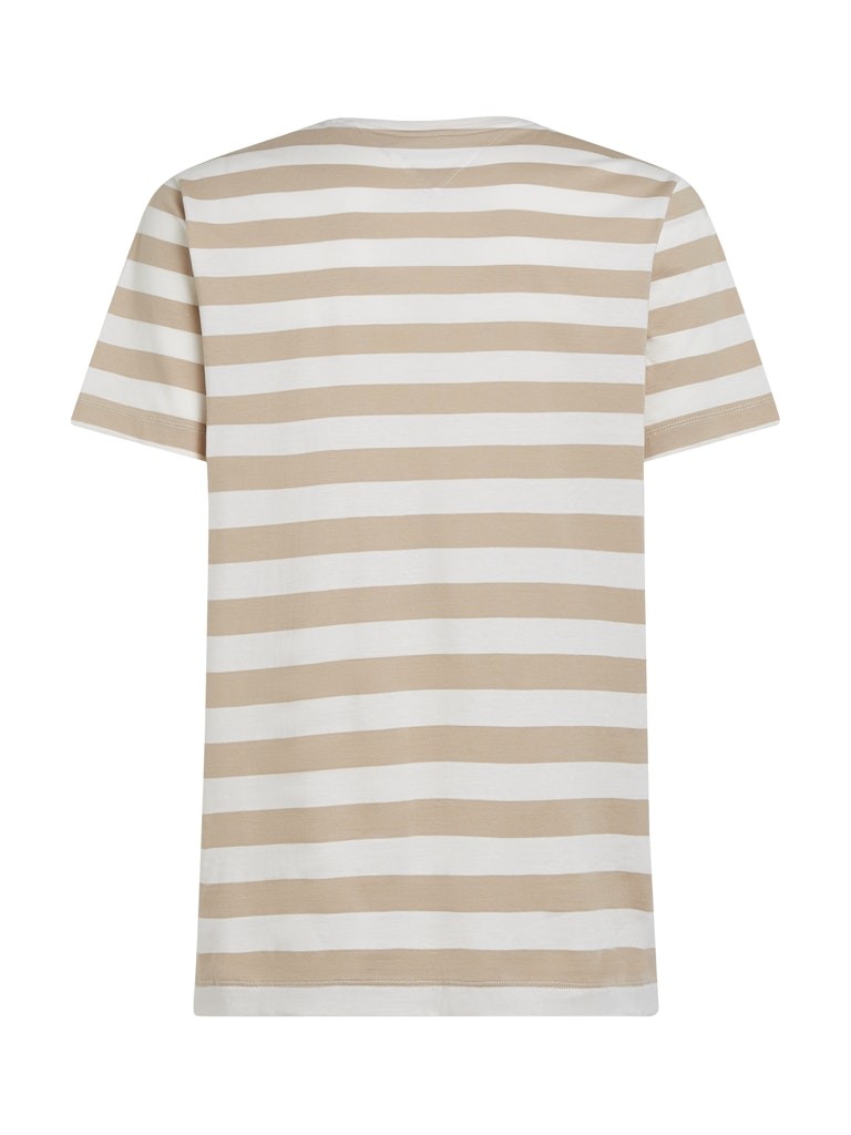 Tommy Hilfiger Pamuk Beyaz Erkek Kısa Kollu T-Shirt - MW0MW372830FA