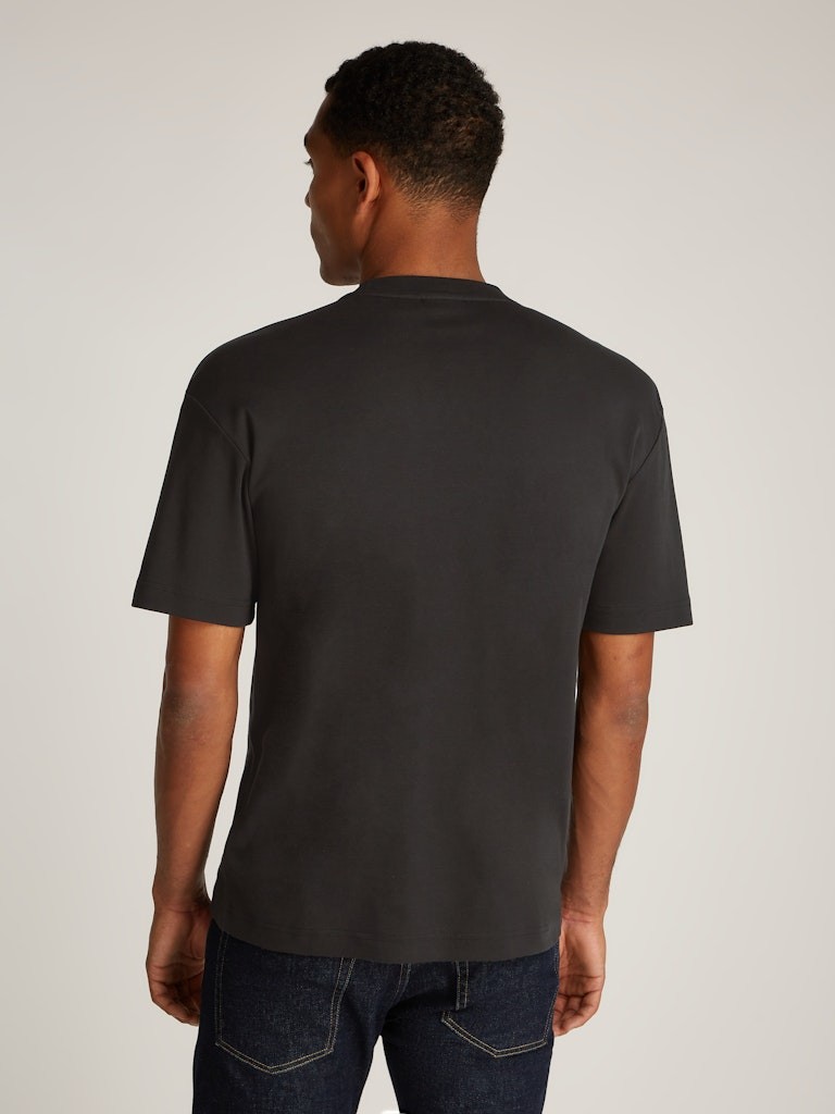 Calvin Klein Rejeneratif Pamuk Siyah Erkek Kısa Kollu T-Shirt - K10K112487BEH