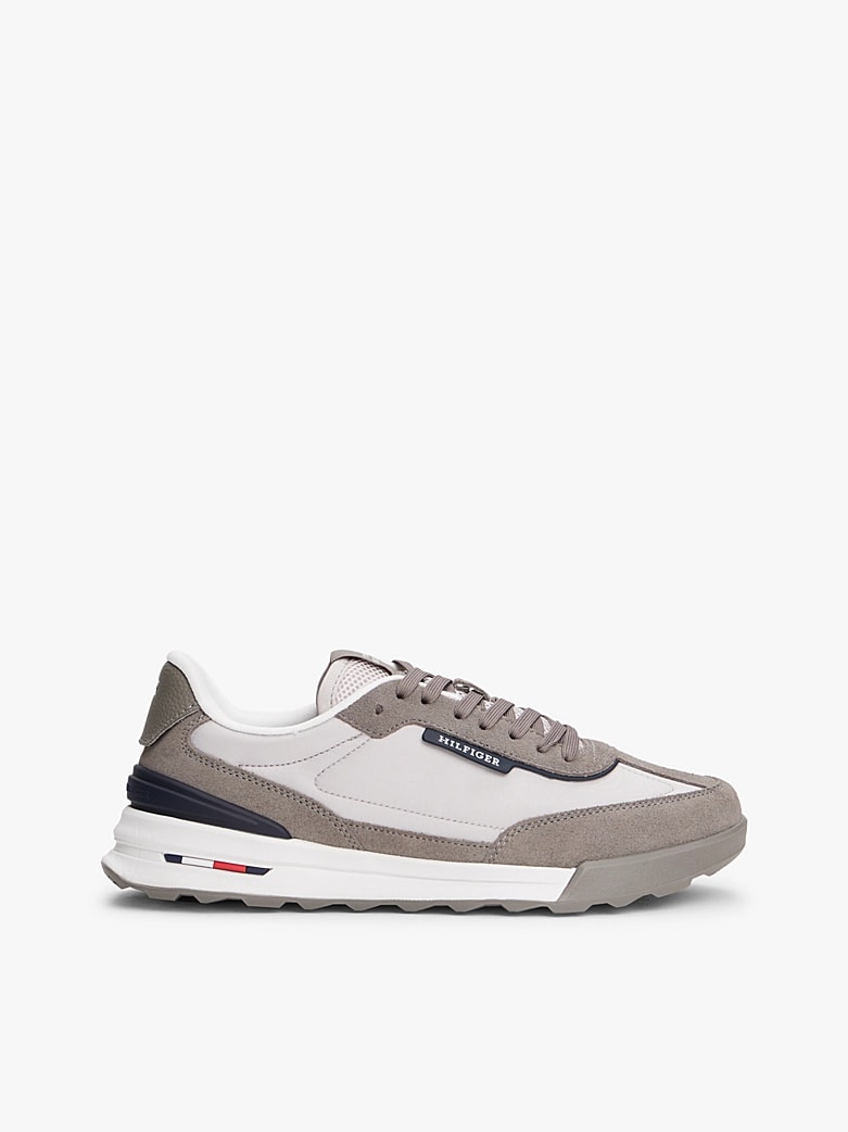 Tommy Hilfiger Erkek Gri Retro Süet Spor Ayakkabı