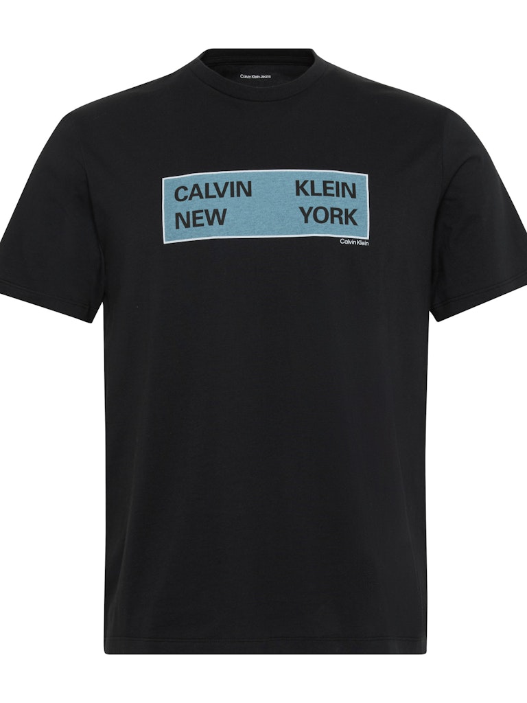 Calvin Klein Erkek Siyah O Yaka T-Shirt