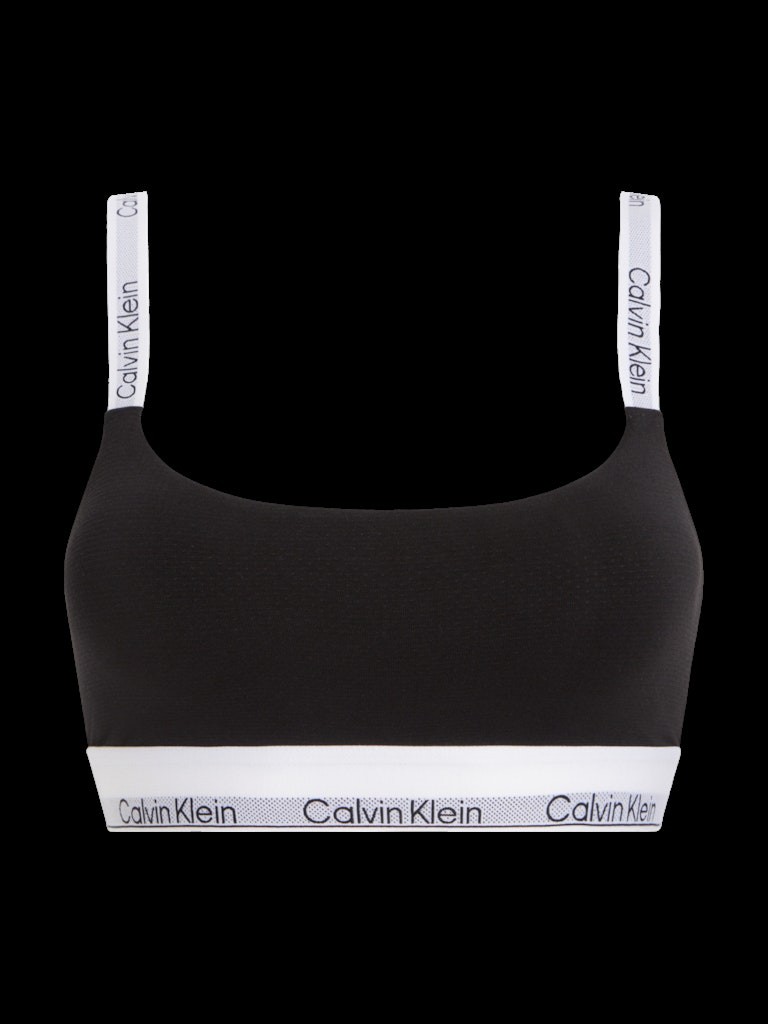 Calvin Klein Modal Siyah Kadın Askılı Bralet - 000QF7970EUB1