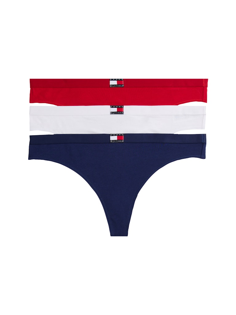 Tommy Hilfiger Kadın Çok Renkli Külot String Boxer