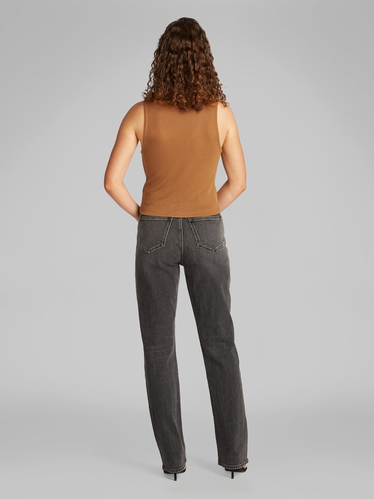 Calvin Klein Pamuk Kahverengirengi Kadın Kolsuz Hırka - J20J225316GYM