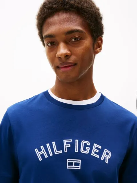 Tommy Hilfiger Erkek Lacivert T-Shirt